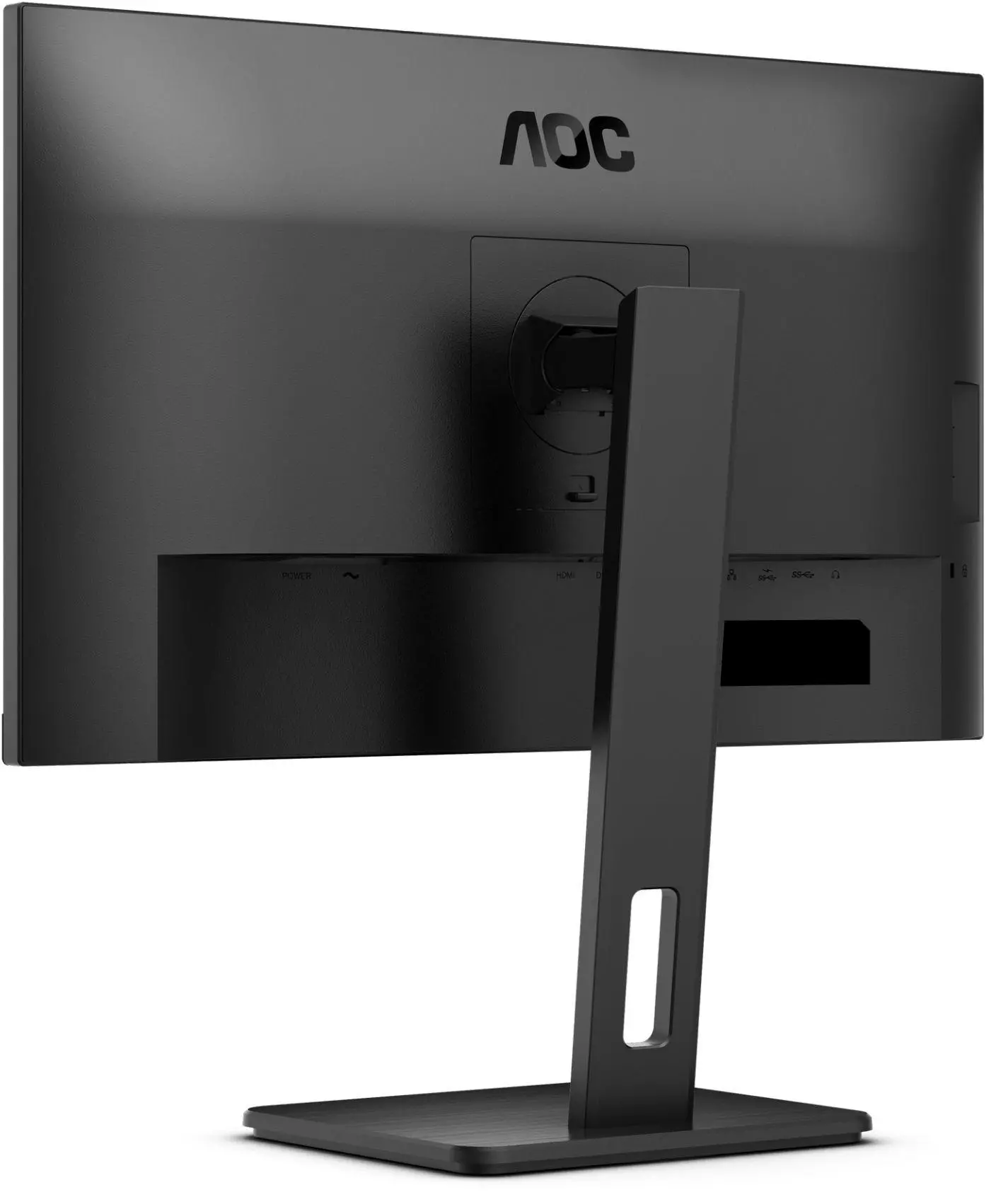 Монитор, AOC Q27P3CV, 27" IPS WLED, 2560x1440@100Hz, 4ms GtG, 350cd m/2, 1000:1, DCR 50M:1, Adaptive Sync, FlickerFree,Low Blue Light, 2Wx2, Tilt, Height Adjust, Pivot, Swivel, 2xHDMI, DP, USB hub, RJ45 - image 6