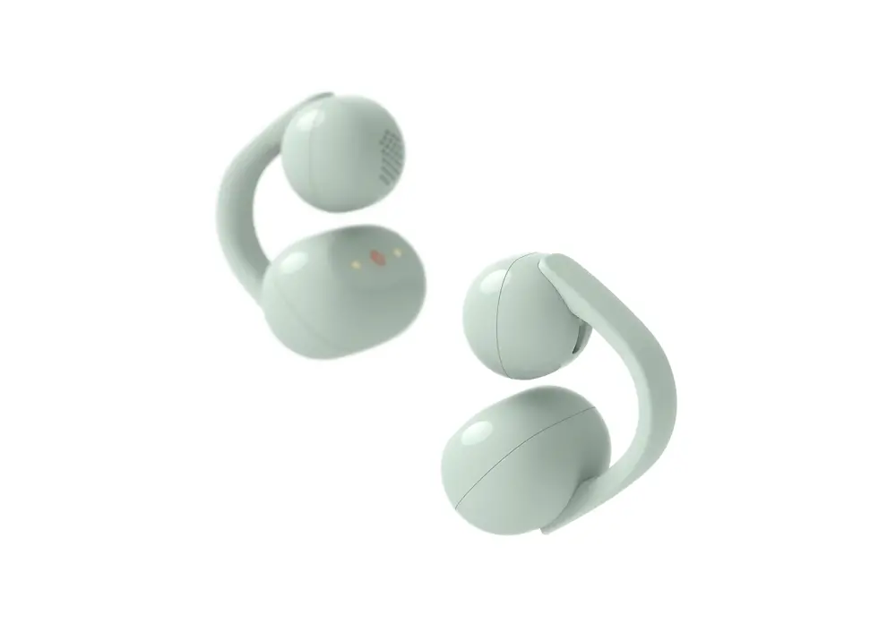 Ακουστικά, Sony LinkBuds Clip WF-LC900 TWS Open-ear Earbuds, πράσινο