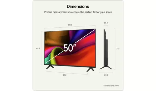 Телевизор, LG 50NU8E0B3LA, 50" 4K HDR UHD, 3840x2160, DVB-T2/C/S2, AI Alpha 7, HDR 10, webOS 26, ThinQ AI, VRR, ALLM, HGiG, WiFi, Clear Voice, 4K Super Upscaling, Bluetooth 5.3, Hdmi e-ARC , CI, LAN, AirPlay2, AI Sound Pro, Google Cast, 2 Pole stand, Black - image 1