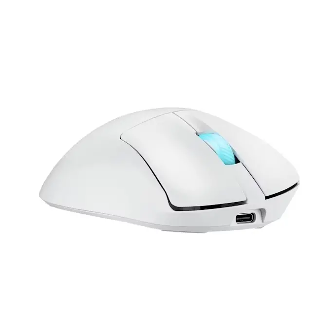Мишка, Asus ROG Keris II Origin Wireless Gaming Mouse, 65g Lightweight, Ergonomic, Push-Fit Switch Socket, 42K Optical Sensor, ROG Micro Switch II, ROG Omni Receiver, 5 Programmable Buttons, Moonlight Whit - image 4