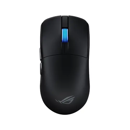 Mouse, Asus ROG Harpe II mouse de gaming wireless pentru esports, ușor de 48g, simetric, senzor optic AimPoint Pro 42K, switch-uri optice, 8K Polling - 1
