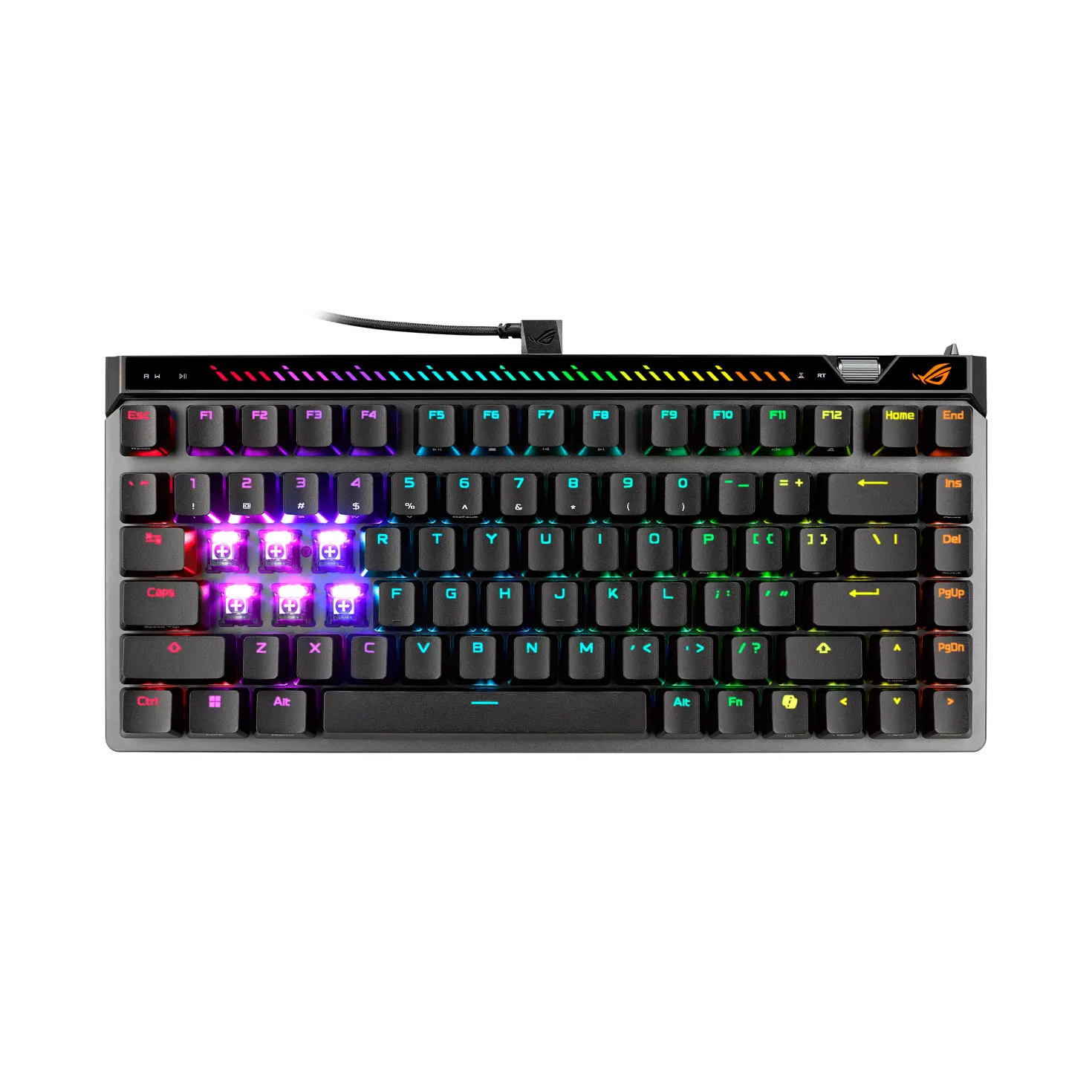 Πληκτρολόγιο, Asus,M705ROGFALCHIONACE75HE/BK/V2/US/PBT - image 2