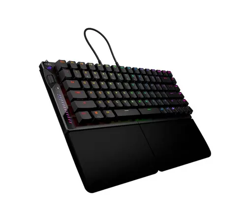 Клавиатура, Asus ROG Falcata keyboard Gaming USB + RF Wireless + Bluetooth Black - image 2