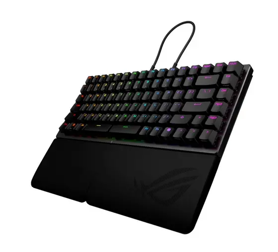Клавиатура, Asus ROG Falcata keyboard Gaming USB + RF Wireless + Bluetooth Black - image 3
