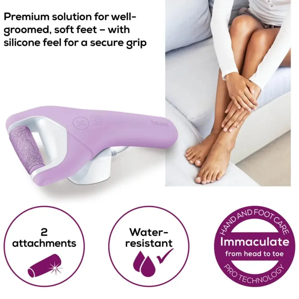 Комплект за маникюр/педикюр, Beurer MP 59 Hornhautentferner Wet & Dry / Callus remover Wet & Dry - image 1