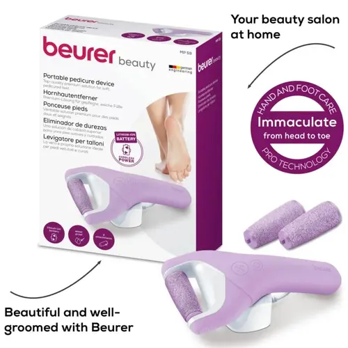 Комплект за маникюр/педикюр, Beurer MP 59 Hornhautentferner Wet & Dry / Callus remover Wet & Dry - image 6