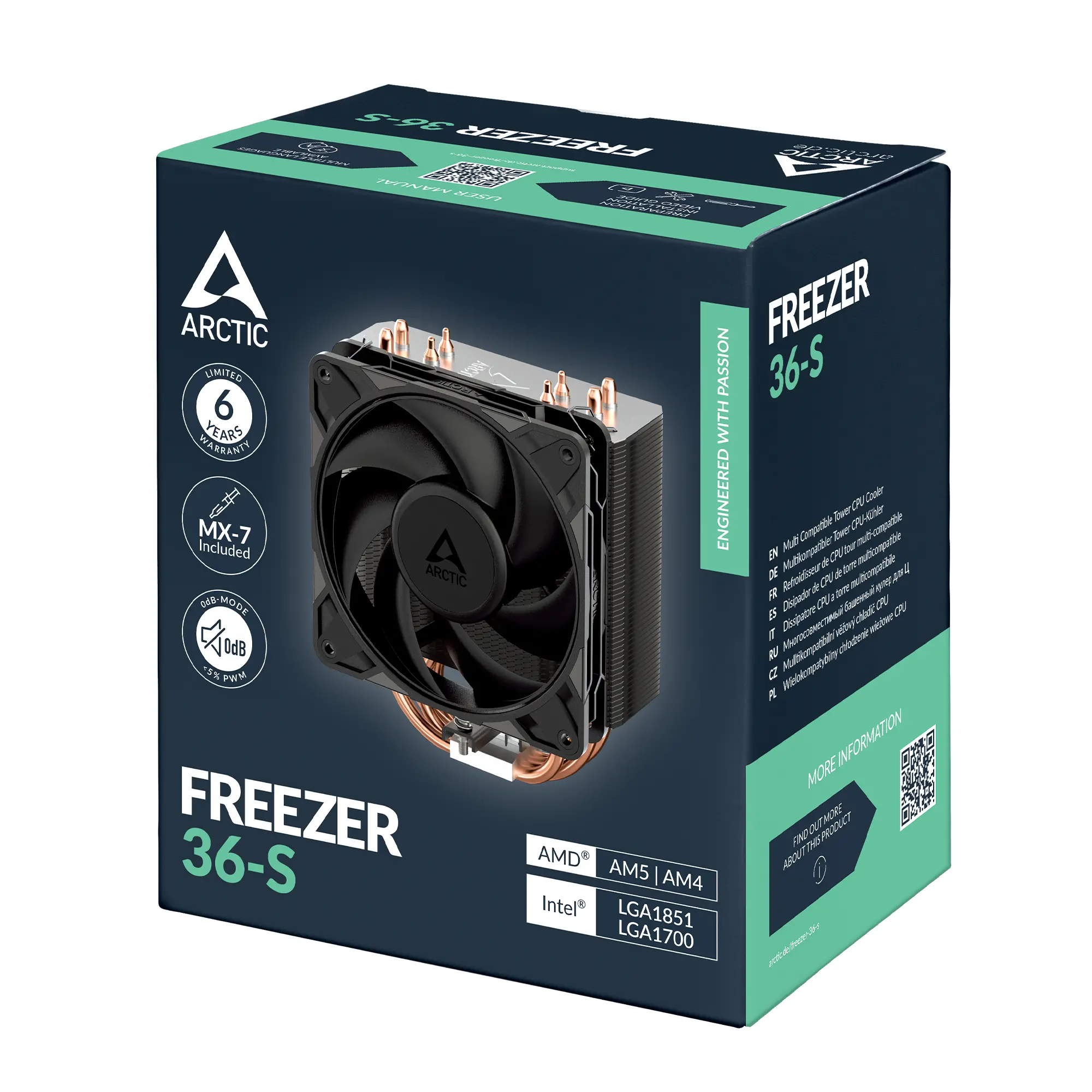 Охладител за процесор ARCTIC Freezer 36-S  - ACFRE00194A - image 6
