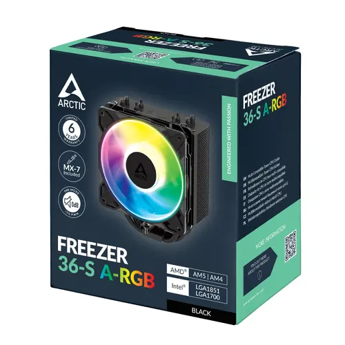 Cooler pentru procesor ARCTIC Freezer 36-S A-RGB Negru - ACFRE00198A - 9