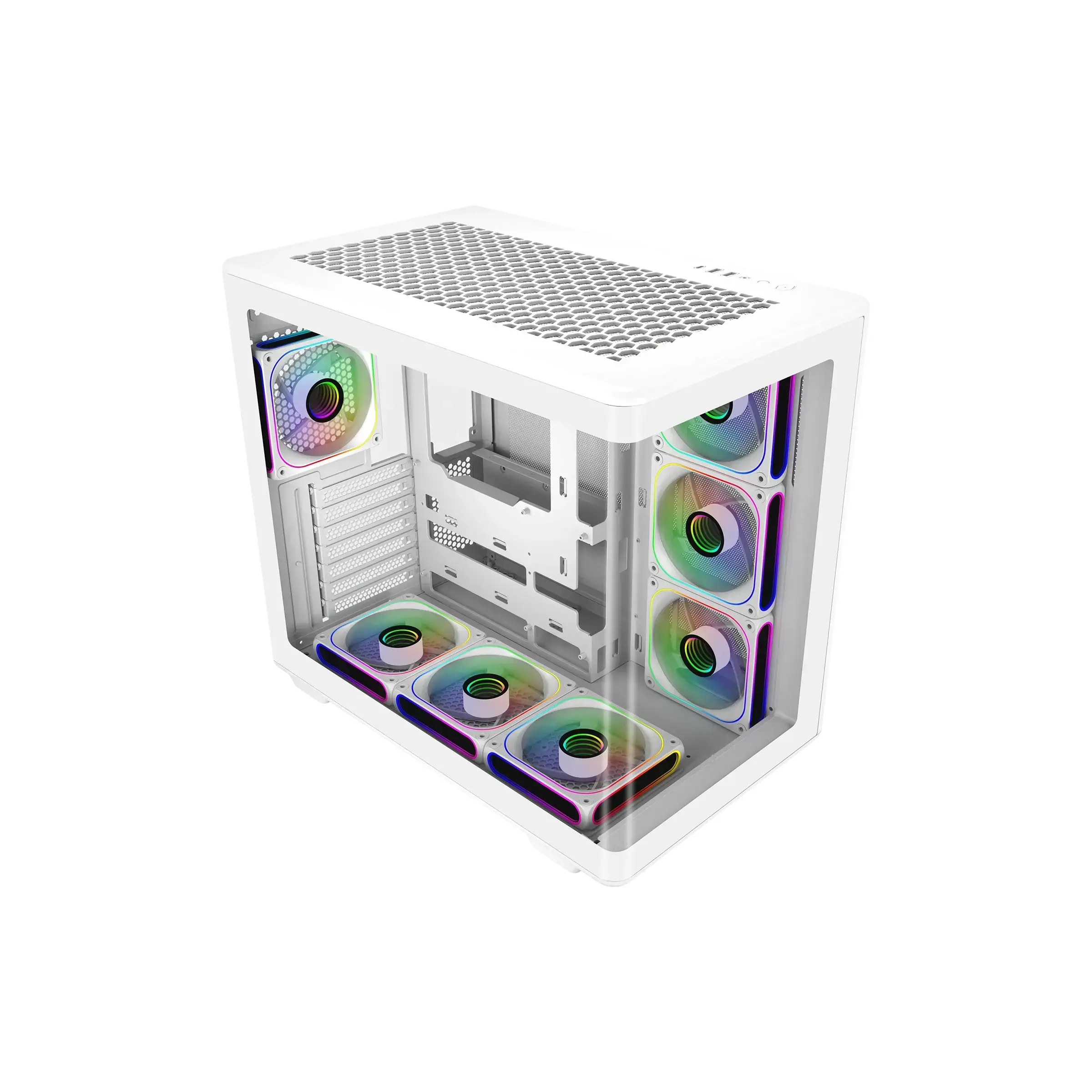 Кутия CoolerMaster Elite 600 - Бял - image 1