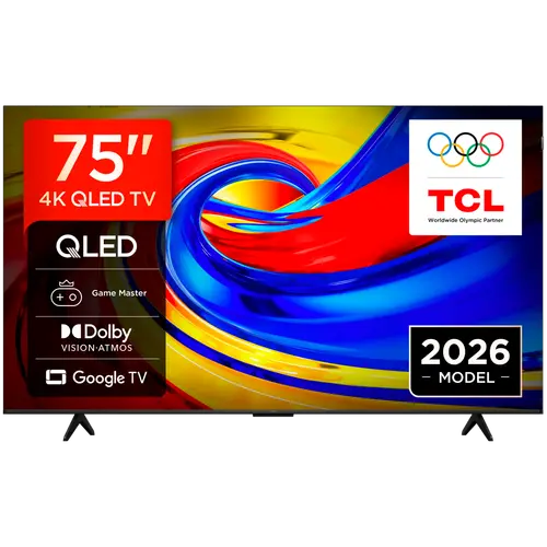 TCL 75P7L 75'' 4K HDR Wide Color Gamut Built-in 2.4/5GHz Wi-Fi, MIMO DVB-C Pan EU