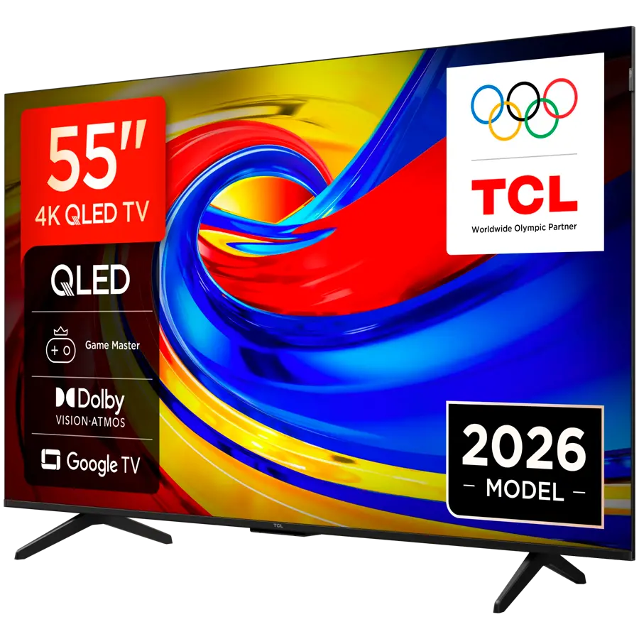TCL 55P7L 55'' 4K HDR Wide Color Gamut Built-in 2.4/5GHz Wi-Fi, MIMO DVB-C Pan EU - image 2
