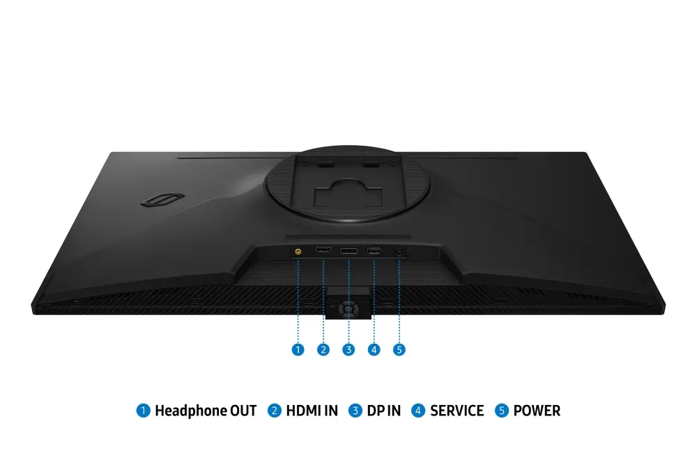 Монитор, Samsung 27" LS27HG612SU Odyssey QD-OLED G6 QHD 2560x1440 0.03ms 240Hz  Glare Free Black - image 9