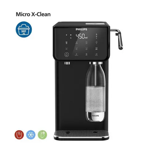 МУЛТИФУНКЦИОНАЛЕН ДИСПЕНСЪР ЗА ВОДА И СОДА ADD5962BK PHILIPS - image 1