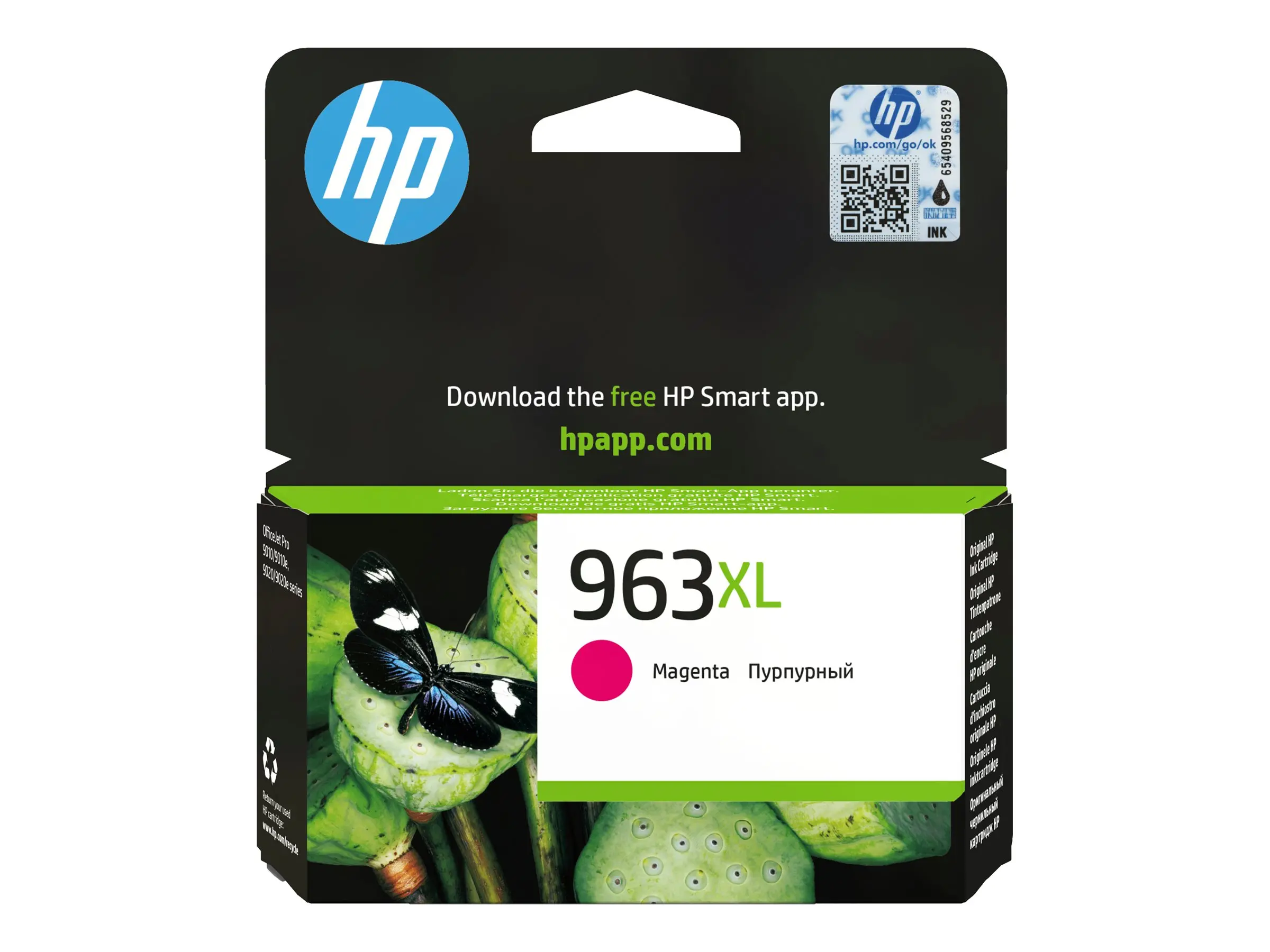 HP 963XL Μελάνι Υψηλής Απόδοσης Ματζέντα Original