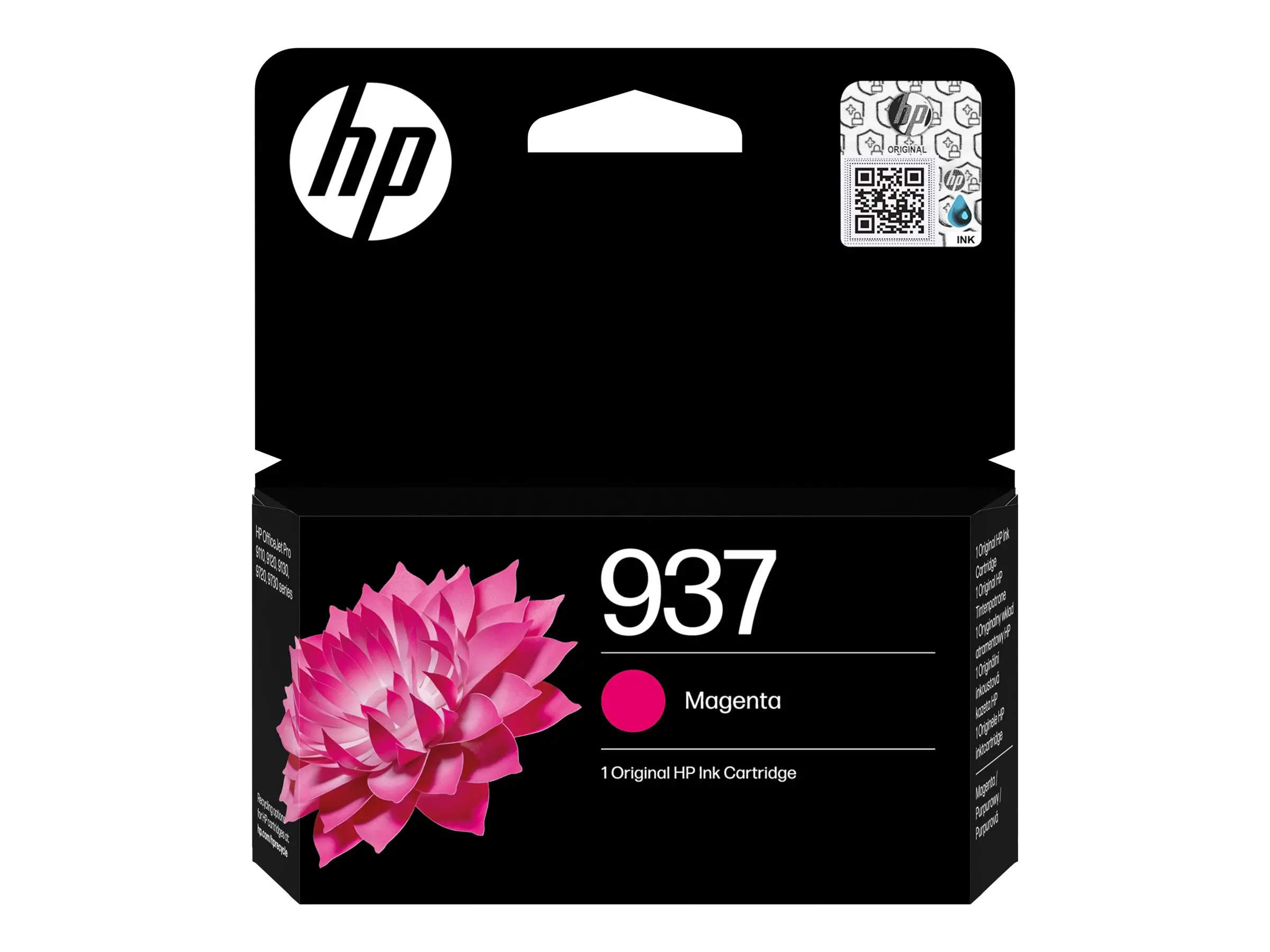 HP 937 Ματζέντα Γνήσιο Δοχείο Μελανιού