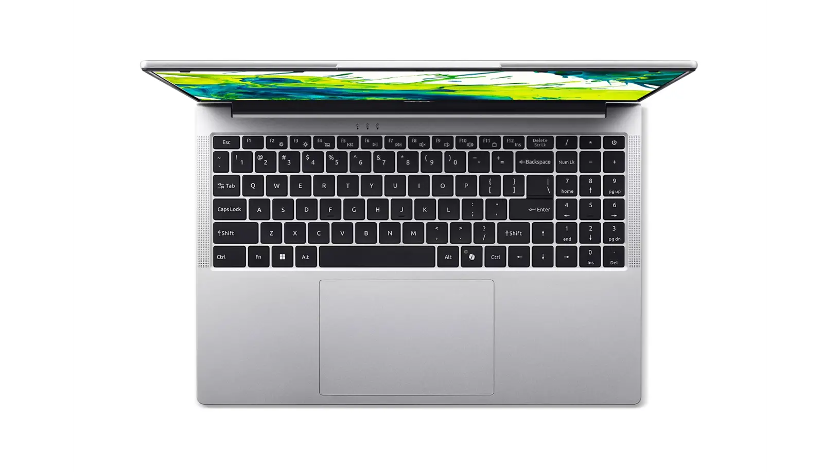 Лаптоп, Acer Aspire Lite 16, AL16-54P-54YH, Intel Core 5 120U (up to 5.00GHz, 12MB), 16" WUXGA (1920x1200) IPS, 16GB DDR5, 512GB PCIe NVMe SSD, Intel UHD Graphics, HD Cam, WiFi 6ax, BT 5.1, No OS, Light Silver - image 3