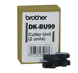 КОМПЛЕКТ 2 РЕЗЕРВНИ НОЖОВЕ (REPLACEMENT CUTTERS) ЗА ЕТИКЕТНИ ПРИНТЕРИ BROTHER ТИП QL - SET OF 2 PCS - PN DK-BU99 (DKBU99) - image 1