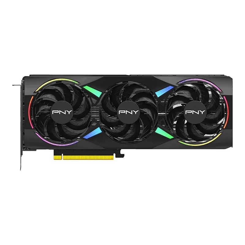 Видео карта, PNY GeForce RTX 5070 12GB GDDR7 OC EPIC-X RGB Triple Fan - image 2