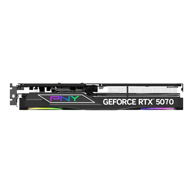 Видео карта, PNY GeForce RTX 5070 12GB GDDR7 OC EPIC-X RGB Triple Fan - image 6
