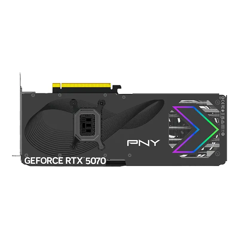 Видео карта, PNY GeForce RTX 5070 12GB GDDR7 OC EPIC-X RGB Triple Fan - image 8