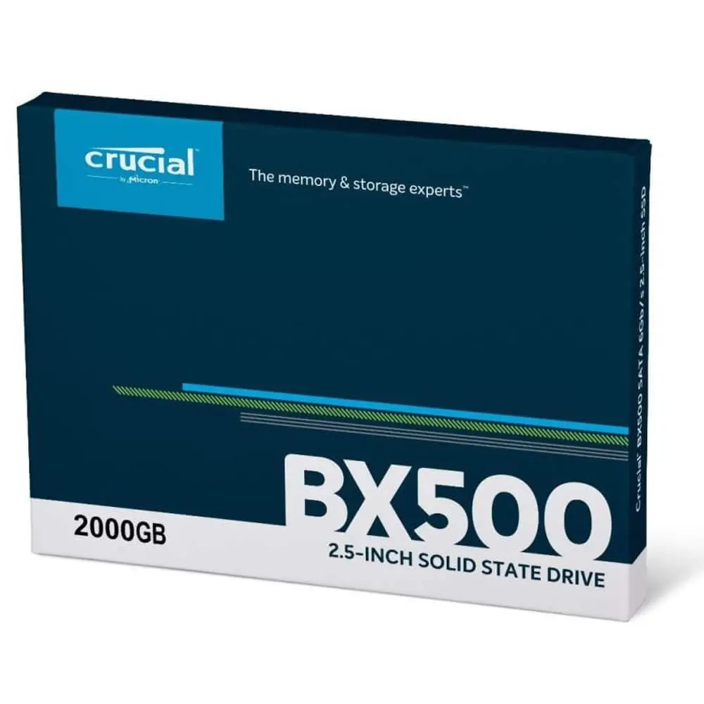 SSD Crucial BX500 2TB 3D NAND SATA 2.5-inch - image 2