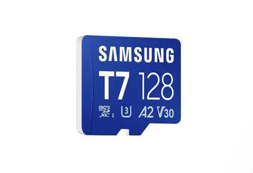 Memorie, Samsung 128GB card micro SD T7 UHS-I viteză de transfer de până la 170MB/s Class 10 U3 V30 A2 - 2