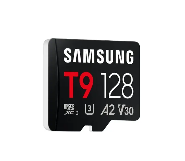 Памет, Samsung 128GB micro SD Card T9 UHS-I Read 200MB/s - Write 130MB/s Class 10 U3 V30 A2 - image 2