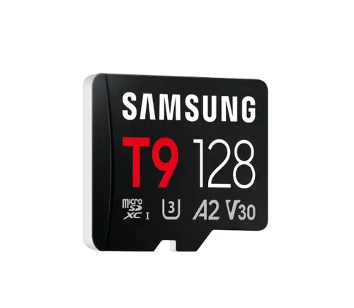 Памет, Samsung 128GB micro SD Card T9 UHS-I Read 200MB/s - Write 130MB/s Class 10 U3 V30 A2 - image 2
