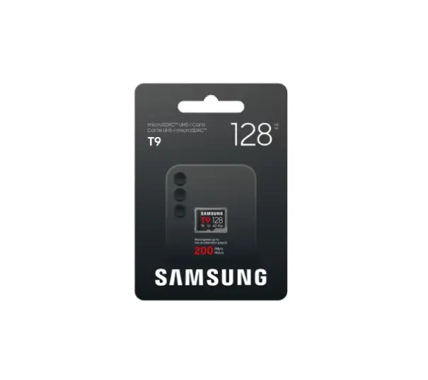 Памет, Samsung 128GB micro SD Card T9 UHS-I Read 200MB/s - Write 130MB/s Class 10 U3 V30 A2 - image 3