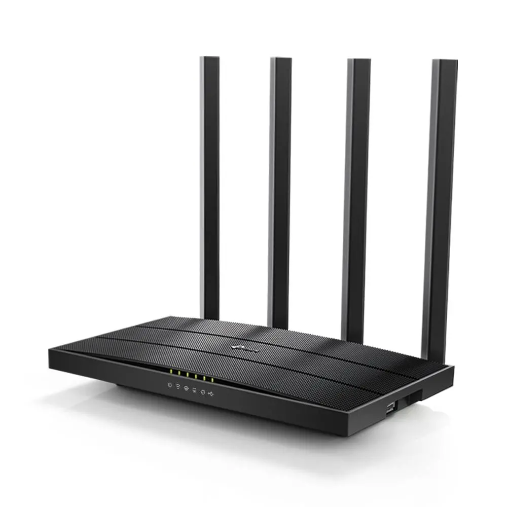 Безжичен рутер TP-Link Archer C6U AC1200, 2.4/5 GHz, 300 - 867Mbps, 10/100/1000 - image 1