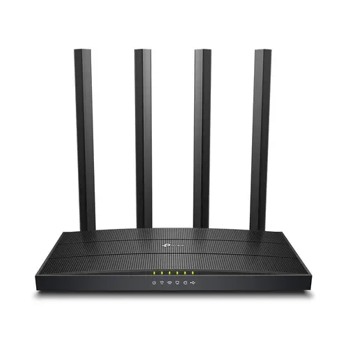 Безжичен рутер TP-Link Archer C6U AC1200, 2.4/5 GHz, 300 - 867Mbps, 10/100/1000
