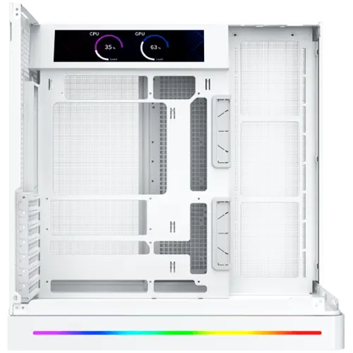 9" LCD Screen Kit - White EN48685 (WH,For Pano II Series White Chassis,Magnetic Bracket,HDMI & USB Cable,Brown Box) - image 2