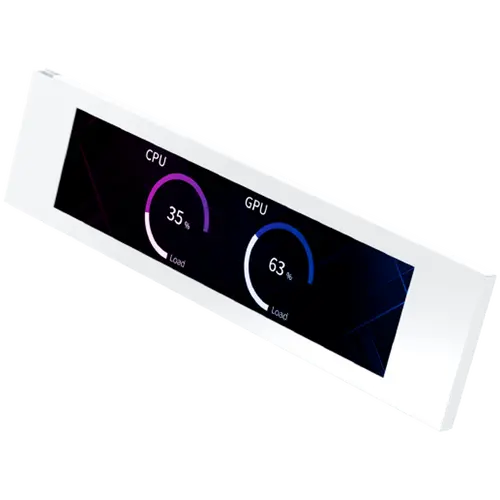 Κιτ οθόνης LCD 9" - Λευκό EN48685 (WH, Για πλαίσιο σειράς Pano II λευκό, Μαγνητικό στήριγμα, Καλώδιο HDMI & USB, Καφέ κουτί) - 3
