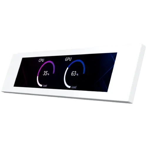 Κιτ οθόνης LCD 9" - Λευκό EN48685 (WH, Για πλαίσιο σειράς Pano II λευκό, Μαγνητικό στήριγμα, Καλώδιο HDMI & USB, Καφέ κουτί) - 4