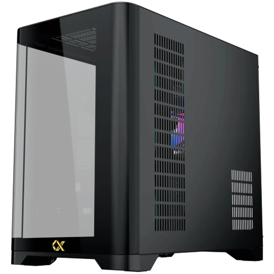 Crystal Storm V2 EN49392 (BK,EATX,U3+U2,Front Curved & Left TG,3PCS J22A PWM Reverse & 1PC J22A PWM,ARGB PCB) - image 3