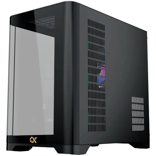 Crystal Storm V2 EN49392 (BK,EATX,U3+U2,Front Curved & Left TG,3PCS J22A PWM Reverse & 1PC J22A PWM,ARGB PCB) - image 3