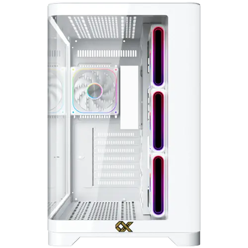Crystal Storm Arctic V2 EN49408 (WH,EATX,U3+U2,Front Curved & Left TG,3PCS J22A PWM Arctic Reverse & 1PC J22A PWM Arctic,ARGB PCB) - image 1