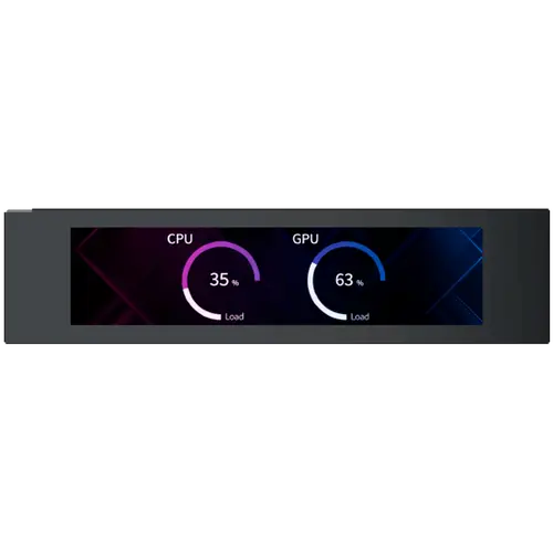 Κιτ οθόνης LCD 9" - Μαύρο EN48654 (BK, Για πλαίσιο σειράς Pano II μαύρο, Μαγνητικό στήριγμα, Καλώδιο HDMI & USB, Καφέ κουτί) - 2