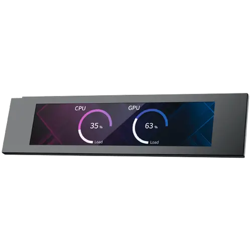 Kit ecran LCD 9" - Negru EN48654 (BK, Pentru șasiu seria Pano II negru, Suport magnetic, Cablu HDMI & USB, Cutie maro)