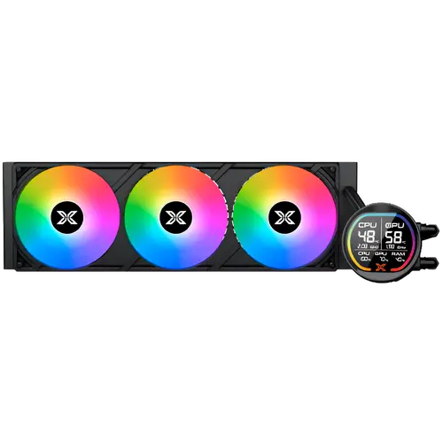 LK Pro 360 Digital EN47404 (BK AIO,Digital LCD Pump & 360mm PWM Fan,Mini ARGB Controller,Intel & AMD & 20xx) - image 1