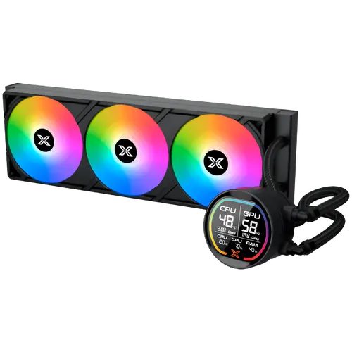LK Pro 360 Digital EN47404 (BK AIO,Digital LCD Pump & 360mm PWM Fan,Mini ARGB Controller,Intel & AMD & 20xx) - image 2