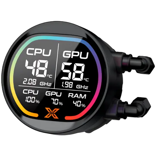 LK Pro 360 Digital EN47404 (BK AIO,Digital LCD Pump & 360mm PWM Fan,Mini ARGB Controller,Intel & AMD & 20xx) - image 4