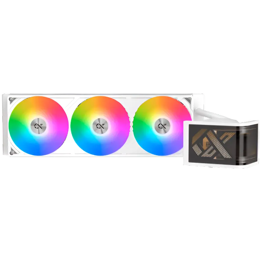 Connect Ultra 360 Arctic EN48388 (WH,AIO Liquid Cooler,Curved OLED Pump Head,ARGB PWM Fan,Mini ARGB Controller) - image 1