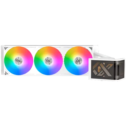 Connect Ultra 360 Arctic EN48388 (WH,AIO Liquid Cooler,Curved OLED Pump Head,ARGB PWM Fan,Mini ARGB Controller) - image 1