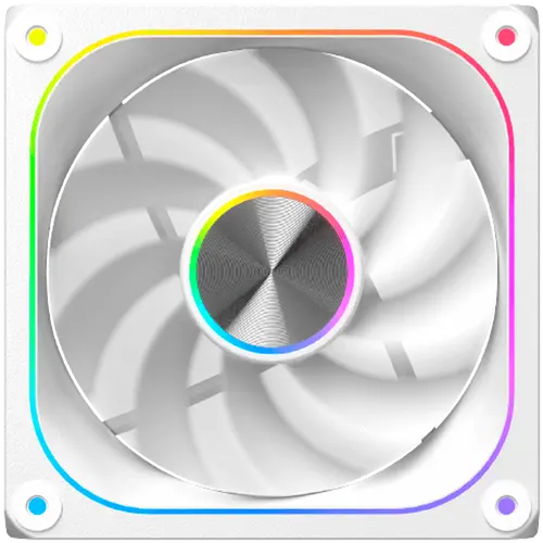 Infinity J22A Arctic Reverse EN49842 (WH, 3PCS J22A PWM Fans, ARGB & PWM Remote Control Box, A Logo Color Box)
