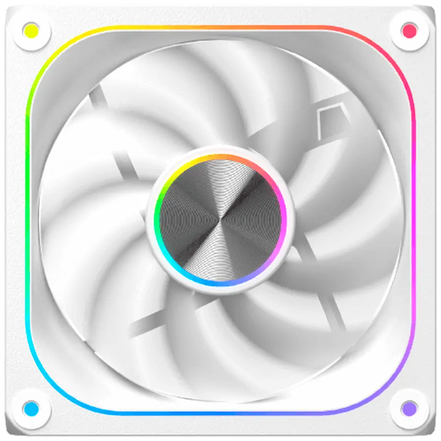 Infinity J22A Arctic EN49835 (WH, 3PCS J22A PWM Fans, ARGB & PWM Remote Control Box, A Logo Color Box)