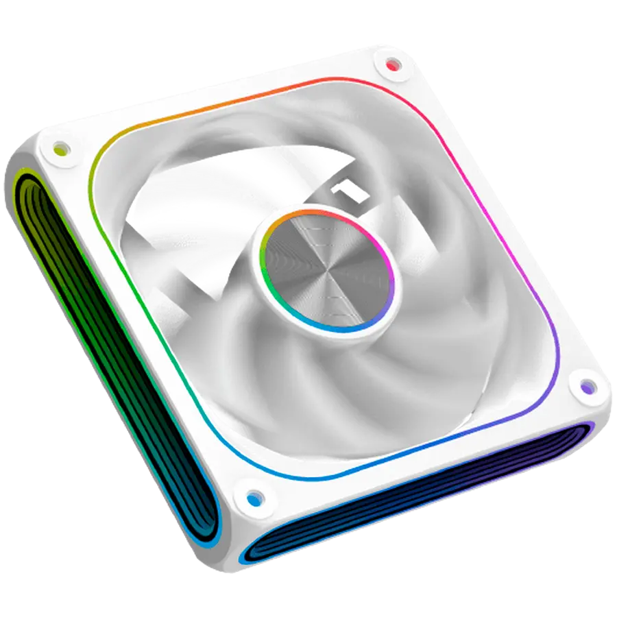 Infinity J22A Arctic EN49835 (WH, 3PCS J22A PWM Fans, ARGB & PWM Remote Control Box, A Logo Color Box) - image 1