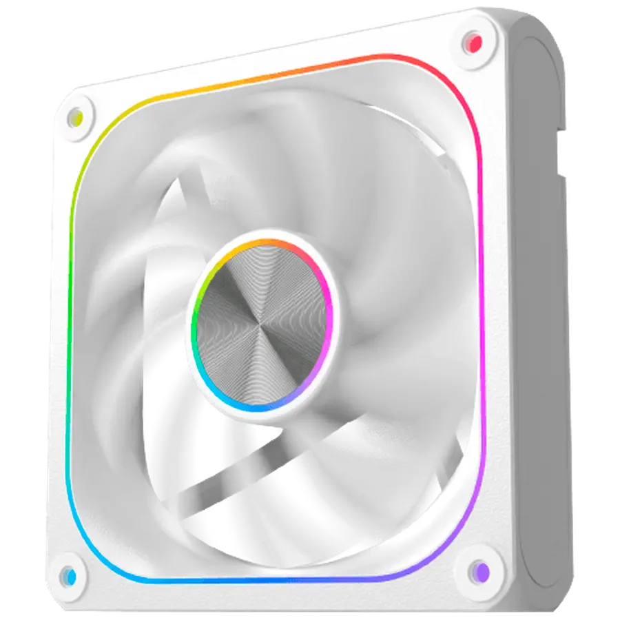 Infinity J22A Arctic EN49835 (WH, 3PCS J22A PWM Fans, ARGB & PWM Remote Control Box, A Logo Color Box) - image 2