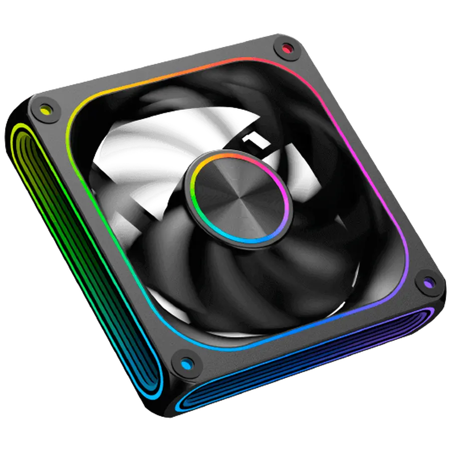 Infinity J22A EN49811 (BK, 3PCS J22A PWM Fans, ARGB & PWM Remote Control Box, A Logo Color Box) - image 1