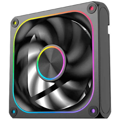 Infinity J22A EN49811 (BK, 3PCS J22A PWM Fans, ARGB & PWM Remote Control Box, A Logo Color Box) - image 2